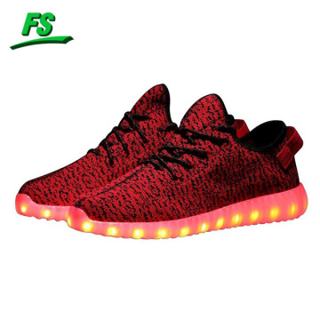 2016 nouveau style sport en cours d&#39;exécution led chaussures femmes lumières led pour chaussures